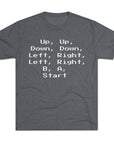Contra Code Shirt | Up Down Cheat Code Tee | Retro Gaming Shirt | Gamer Nostalgia Tee | Vintage Arcade Shirt | Classic Gamer Gift