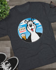 Hamm's Beer Bear T-Shirt | Funny Beer Lover Shirt | Vintage Beer Bear Tee | Retro Brewery Humor Shirt | Soft Triblend Graphic Tee Gift