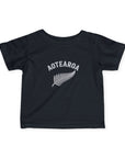 Aotearoa Infant Shirt | New Zealand Baby T-Shirt | Kiwi Baby Shirt | Silver Fern Baby Tee | NZ Baby Clothes | Toddler Shirt Gift