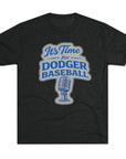 It's Time for Dodger Baseball Shirt, Vintage Dodgers Fan Tee, Baseball Broadcaster Tribute Shirt, LA Baseball Fan Gift