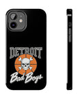 Detroit Bad Boys Phone Case | Basketball Skull Design - Tough Case