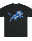 All-time Lions Names Vintage Sports Tee | Detroit Football Names Triblend Soft T-Shirt