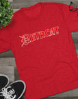 Detroit Triblend T-Shirt | Old English Detroit Tee | Super Soft Vintage Detroit Shirt | Premium Detroit Streetwear | Motor City Tee