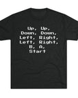 Contra Code Shirt | Up Down Cheat Code Tee | Retro Gaming Shirt | Gamer Nostalgia Tee | Vintage Arcade Shirt | Classic Gamer Gift