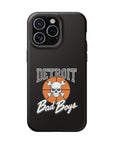 Detroit Bad Boys Skull Basketball Phone Case - Magnetic Impact-Resistant Case