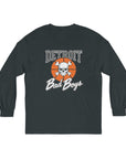Detroit Bad Boys Skull Basketball Long Sleeve Shirt | Retro Hoop Graphic