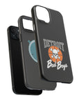 Detroit Bad Boys Skull Basketball Phone Case - Magnetic Impact-Resistant Case