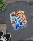 Blue Bomber Shirt | Retro Gaming Tee | 8 Bit Gamer Shirt | Robot Hero Shirt | Video Game Tee | Classic Gamer Gift | Boss Battle Shirt
