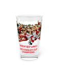 Detroit Red Wings 1997 Stanley Cup Champions Pint Glass | Hockey Team Photo