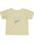 Aotearoa Infant Shirt | New Zealand Baby T-Shirt | Kiwi Baby Shirt | Silver Fern Baby Tee | NZ Baby Clothes | Toddler Shirt Gift