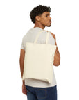 Historic Eastern Market Building Tote Bag | Canvas Market Scene Tote | Detroit Building Tote Bag