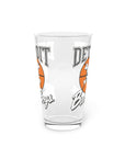 Detroit Bad Boys Skull Basketball Pint Glass | 16oz