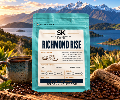 Richmond Rise | Single Origin Peru Coffee | Cocoa, Green Apple & Toffee