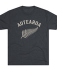 Aotearoa New Zealand Tri - Blend Tee, Classic Soft Shirt for Men & Women, Kiwi Travel Top, Vintage Tshirt, Comfortable Cotton Blend, Souvenir - Selden & Kingsley