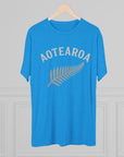 Aotearoa New Zealand Tri - Blend Tee, Classic Soft Shirt for Men & Women, Kiwi Travel Top, Vintage Tshirt, Comfortable Cotton Blend, Souvenir - Selden & Kingsley