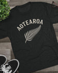 Aotearoa New Zealand Tri - Blend Tee, Classic Soft Shirt for Men & Women, Kiwi Travel Top, Vintage Tshirt, Comfortable Cotton Blend, Souvenir - Selden & Kingsley