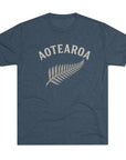 Aotearoa New Zealand Tri - Blend Tee, Classic Soft Shirt for Men & Women, Kiwi Travel Top, Vintage Tshirt, Comfortable Cotton Blend, Souvenir - Selden & Kingsley