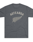 Aotearoa New Zealand Tri - Blend Tee, Classic Soft Shirt for Men & Women, Kiwi Travel Top, Vintage Tshirt, Comfortable Cotton Blend, Souvenir - Selden & Kingsley