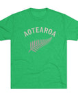 Aotearoa New Zealand Tri - Blend Tee, Classic Soft Shirt for Men & Women, Kiwi Travel Top, Vintage Tshirt, Comfortable Cotton Blend, Souvenir - Selden & Kingsley