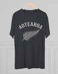 Aotearoa New Zealand Tri - Blend Tee, Classic Soft Shirt for Men & Women, Kiwi Travel Top, Vintage Tshirt, Comfortable Cotton Blend, Souvenir - Selden & Kingsley