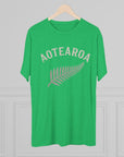 Aotearoa New Zealand Tri - Blend Tee, Classic Soft Shirt for Men & Women, Kiwi Travel Top, Vintage Tshirt, Comfortable Cotton Blend, Souvenir - Selden & Kingsley