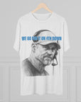 Copy of Detroit Lions Dan Campbell Unisex Tee Shirt, Football Fan Gift, Tri - Blend Crew Neck Top, 4th Down Play, Fearless Coach, NFL Apparel - Selden & Kingsley