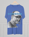 Copy of Detroit Lions Dan Campbell Unisex Tee Shirt, Football Fan Gift, Tri - Blend Crew Neck Top, 4th Down Play, Fearless Coach, NFL Apparel - Selden & Kingsley