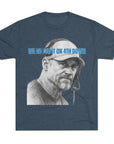 Copy of Detroit Lions Dan Campbell Unisex Tee Shirt, Football Fan Gift, Tri - Blend Crew Neck Top, 4th Down Play, Fearless Coach, NFL Apparel - Selden & Kingsley