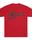 Detroit 4th of July Tri - Blend Tee, Patriotic Unisex Crew Shirt, Holiday Celebration T-Shirt, City Pride Tee, Festive July 4th Apparel - Selden & Kingsley