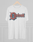 Detroit 4th of July Tri - Blend Tee, Patriotic Unisex Crew Shirt, Holiday Celebration T-Shirt, City Pride Tee, Festive July 4th Apparel - Selden & Kingsley