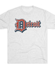 Detroit 4th of July Tri - Blend Tee, Patriotic Unisex Crew Shirt, Holiday Celebration T-Shirt, City Pride Tee, Festive July 4th Apparel - Selden & Kingsley