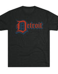 Detroit 4th of July Tri - Blend Tee, Patriotic Unisex Crew Shirt, Holiday Celebration T-Shirt, City Pride Tee, Festive July 4th Apparel - Selden & Kingsley