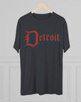 Detroit 4th of July Tri - Blend Tee, Patriotic Unisex Crew Shirt, Holiday Celebration T-Shirt, City Pride Tee, Festive July 4th Apparel - Selden & Kingsley