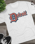 Detroit 4th of July Tri - Blend Tee, Patriotic Unisex Crew Shirt, Holiday Celebration T-Shirt, City Pride Tee, Festive July 4th Apparel - Selden & Kingsley