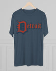 Detroit 4th of July Tri - Blend Tee, Patriotic Unisex Crew Shirt, Holiday Celebration T-Shirt, City Pride Tee, Festive July 4th Apparel - Selden & Kingsley