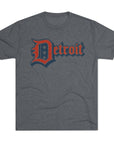 Detroit 4th of July Tri - Blend Tee, Patriotic Unisex Crew Shirt, Holiday Celebration T-Shirt, City Pride Tee, Festive July 4th Apparel - Selden & Kingsley
