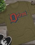 Detroit 4th of July Tri - Blend Tee, Patriotic Unisex Crew Shirt, Holiday Celebration T-Shirt, City Pride Tee, Festive July 4th Apparel - Selden & Kingsley