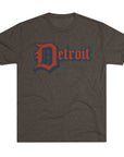 Detroit 4th of July Tri - Blend Tee, Patriotic Unisex Crew Shirt, Holiday Celebration T-Shirt, City Pride Tee, Festive July 4th Apparel - Selden & Kingsley