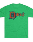 Detroit 4th of July Tri - Blend Tee, Patriotic Unisex Crew Shirt, Holiday Celebration T-Shirt, City Pride Tee, Festive July 4th Apparel - Selden & Kingsley