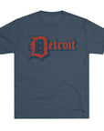 Detroit 4th of July Tri - Blend Tee, Patriotic Unisex Crew Shirt, Holiday Celebration T-Shirt, City Pride Tee, Festive July 4th Apparel - Selden & Kingsley