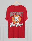 Detroit Bad Boys Champions Tri - Blend Tee, Basketball Era Tee, Back to Back Champions Shirt, Unisex Crew Tee, Pistons Fan Gift - Selden & Kingsley