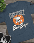 Detroit Bad Boys Champions Tri - Blend Tee, Basketball Era Tee, Back to Back Champions Shirt, Unisex Crew Tee, Pistons Fan Gift - Selden & Kingsley