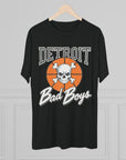 Detroit Bad Boys Champions Tri - Blend Tee, Basketball Era Tee, Back to Back Champions Shirt, Unisex Crew Tee, Pistons Fan Gift - Selden & Kingsley