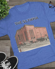 Detroit Hockey Stadium Tri - Blend Tee, Olympia Arena Red Wings Memorabilia Shirt, Sports Architecture Fan Apparel, Vintage Hockey Gift, - Selden & Kingsley