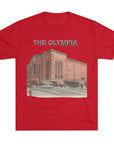 Detroit Hockey Stadium Tri - Blend Tee, Olympia Arena Red Wings Memorabilia Shirt, Sports Architecture Fan Apparel, Vintage Hockey Gift, - Selden & Kingsley
