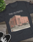Detroit Hockey Stadium Tri - Blend Tee, Olympia Arena Red Wings Memorabilia Shirt, Sports Architecture Fan Apparel, Vintage Hockey Gift, - Selden & Kingsley