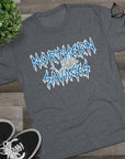 Detroit Lions Northern Savages Tri - Blend Tee - Dan Campbell Football Fan Apparel, Gift for Hard - Nosed Sports Enthusiasts, Crewneck Shirt, - Selden & Kingsley