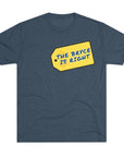 Funny Michigan QB Bryce Unisex Tri - Blend Crew Tee - Price is Right Theme, College Football Fan Shirt, Sports Apparel, Gift for - Selden & Kingsley