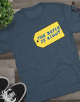 Funny Michigan QB Bryce Unisex Tri - Blend Crew Tee - Price is Right Theme, College Football Fan Shirt, Sports Apparel, Gift for - Selden & Kingsley