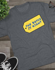 Funny Michigan QB Bryce Unisex Tri - Blend Crew Tee - Price is Right Theme, College Football Fan Shirt, Sports Apparel, Gift for - Selden & Kingsley